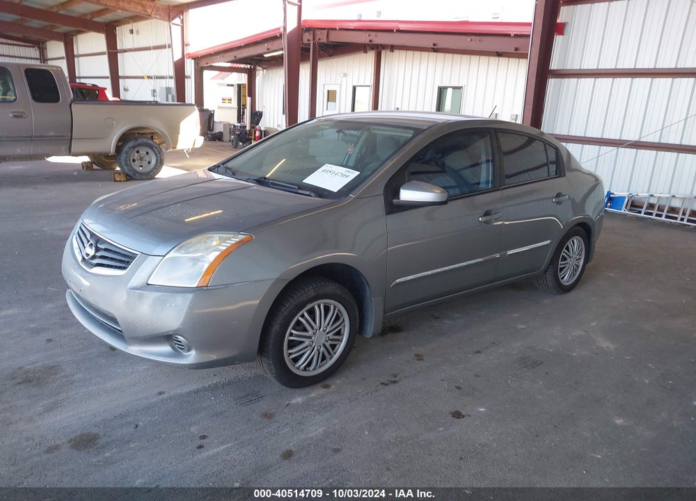 2010 NISSAN SENTRA 2.0S VIN: 3N1AB6AP0AL655232