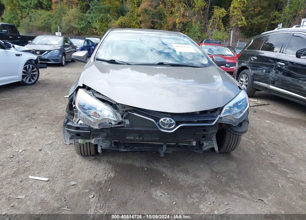 2015 TOYOTA COROLLA LE VIN: 2T1BURHE7FC241344