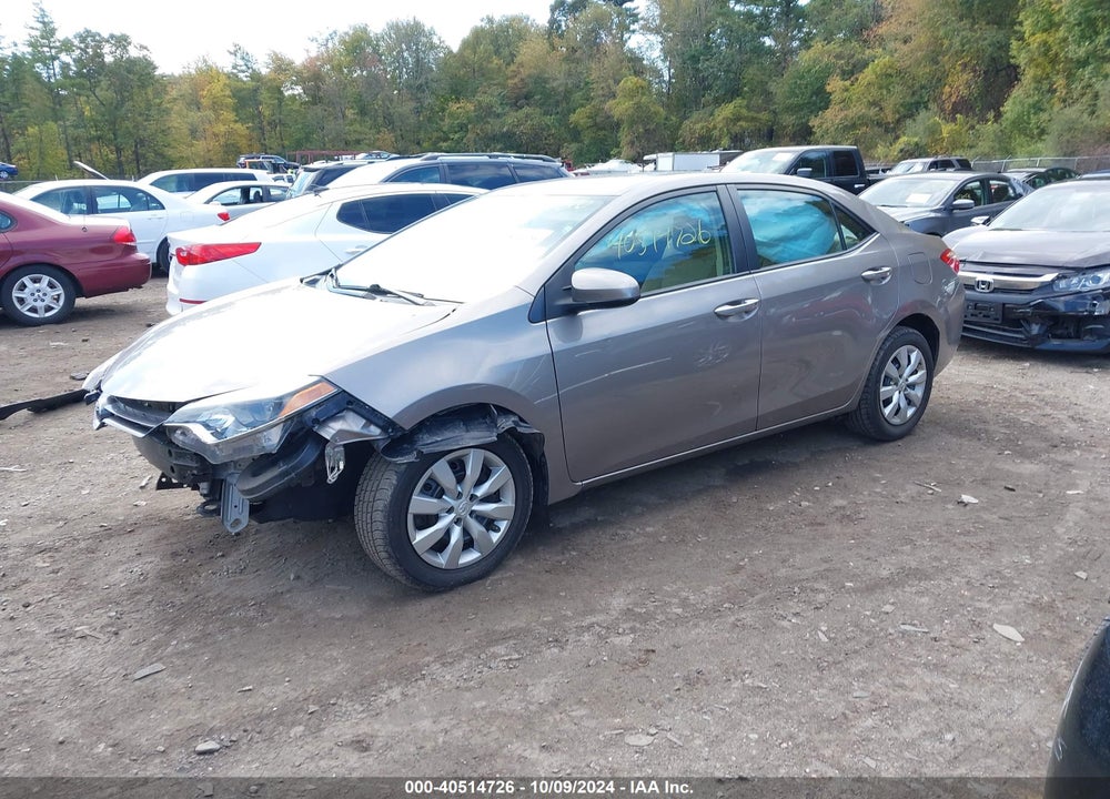 2015 TOYOTA COROLLA LE VIN: 2T1BURHE7FC241344