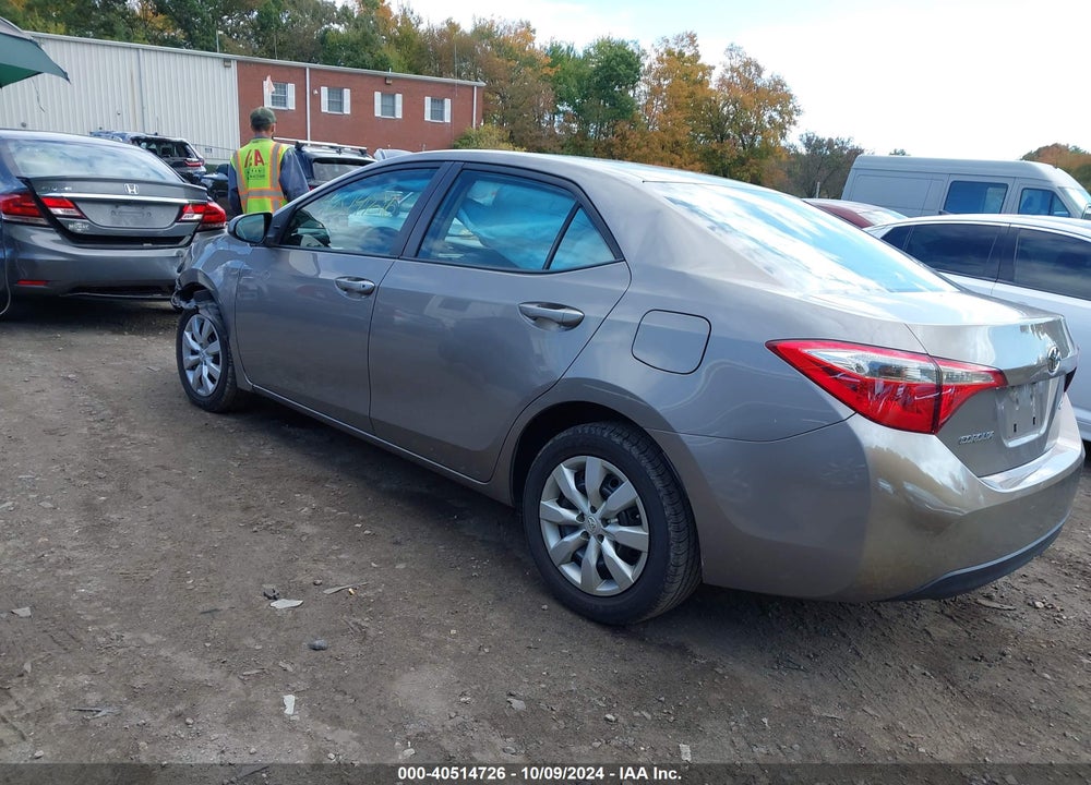 2015 TOYOTA COROLLA LE VIN: 2T1BURHE7FC241344