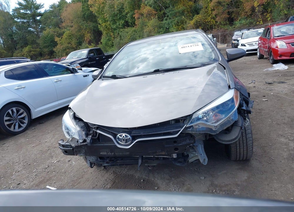 2015 TOYOTA COROLLA LE VIN: 2T1BURHE7FC241344
