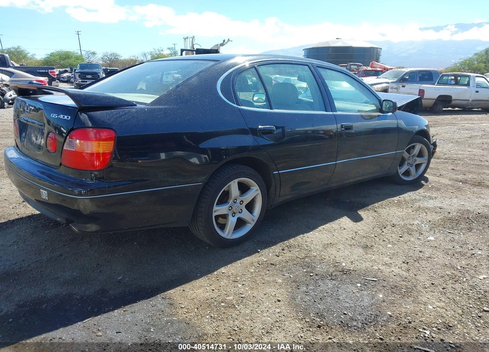 1998 LEXUS GS 400 VIN: JT8BH68X4W0004856
