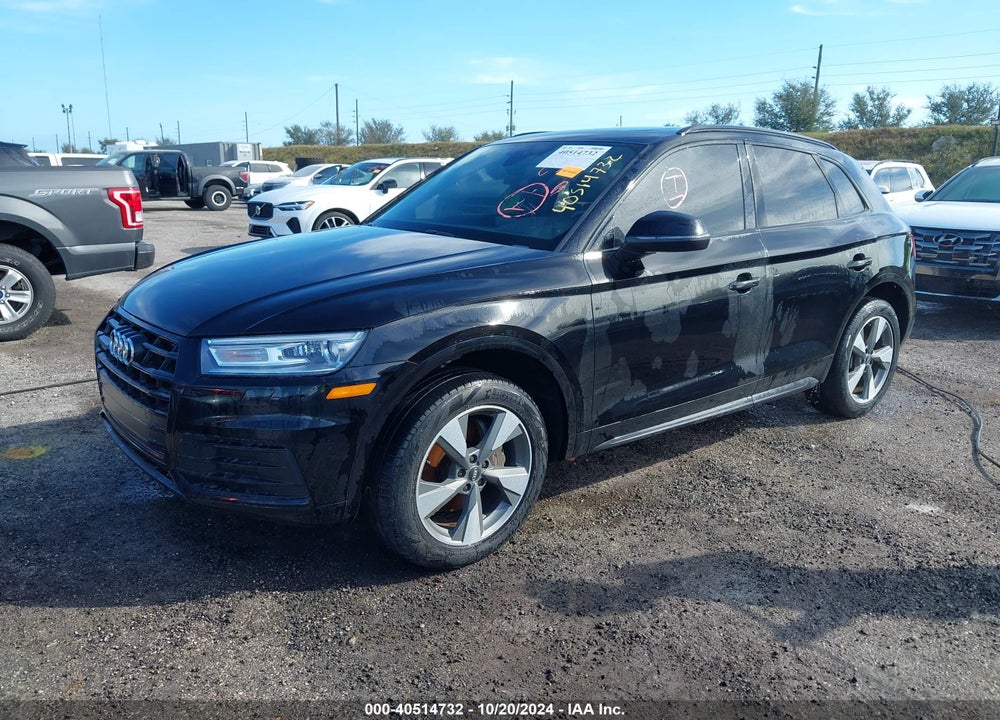 2020 AUDI Q5 PREMIUM 45 TFSI QUATTRO S TRONIC VIN: WA1ANAFY1L2105867