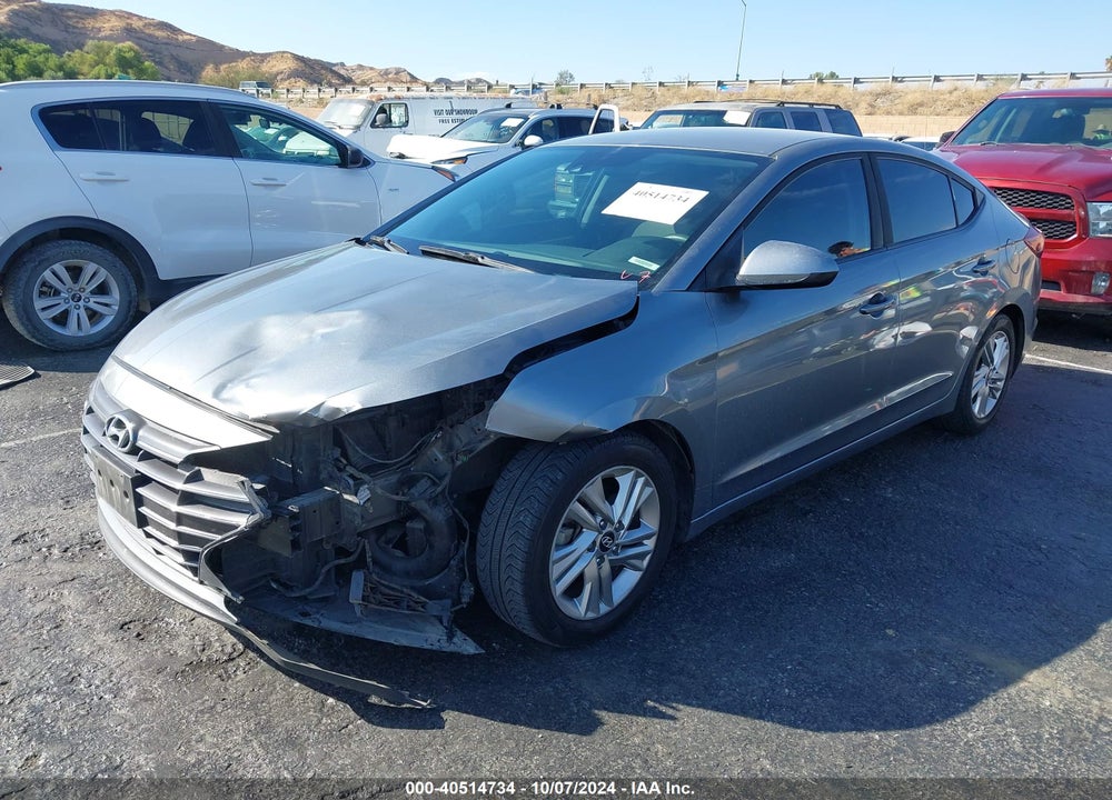 2019 HYUNDAI ELANTRA SEL VIN: KMHD84LF3KU743051