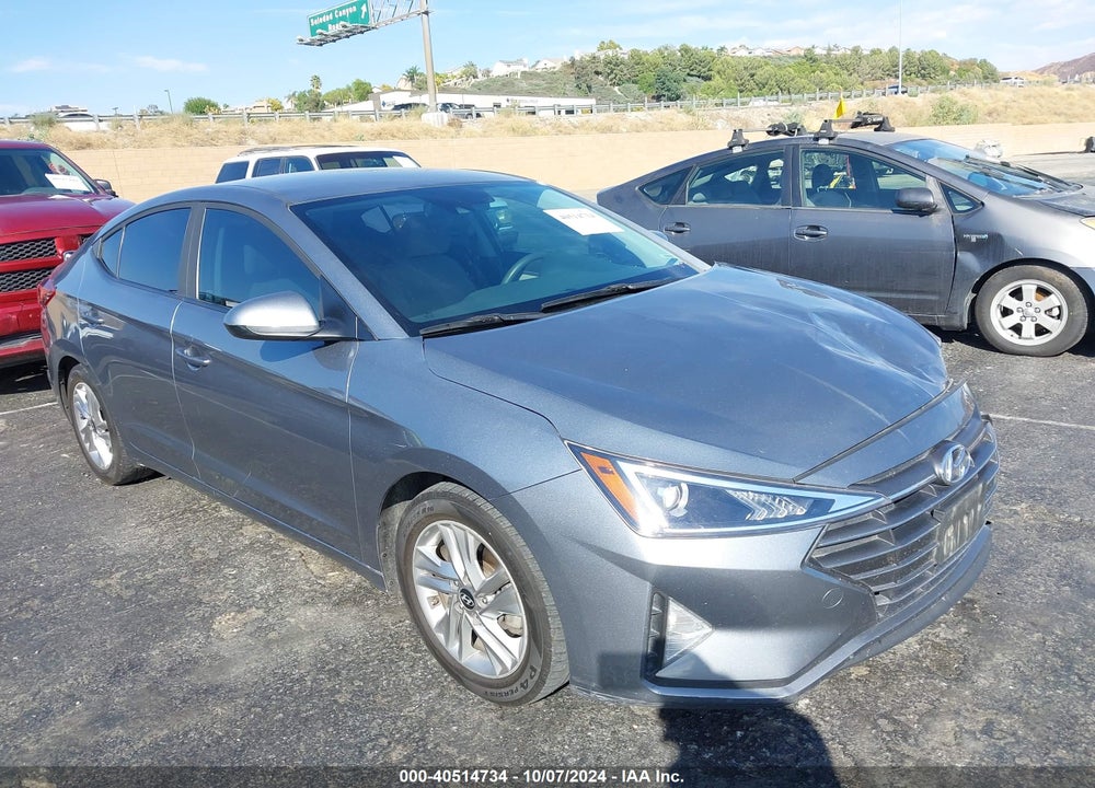 2019 HYUNDAI ELANTRA SEL VIN: KMHD84LF3KU743051