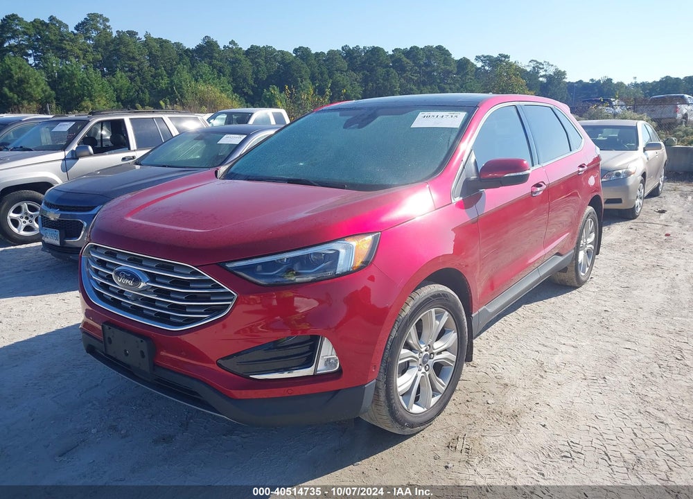 2021 FORD EDGE TITANIUM VIN: 2FMPK3K97MBA57897