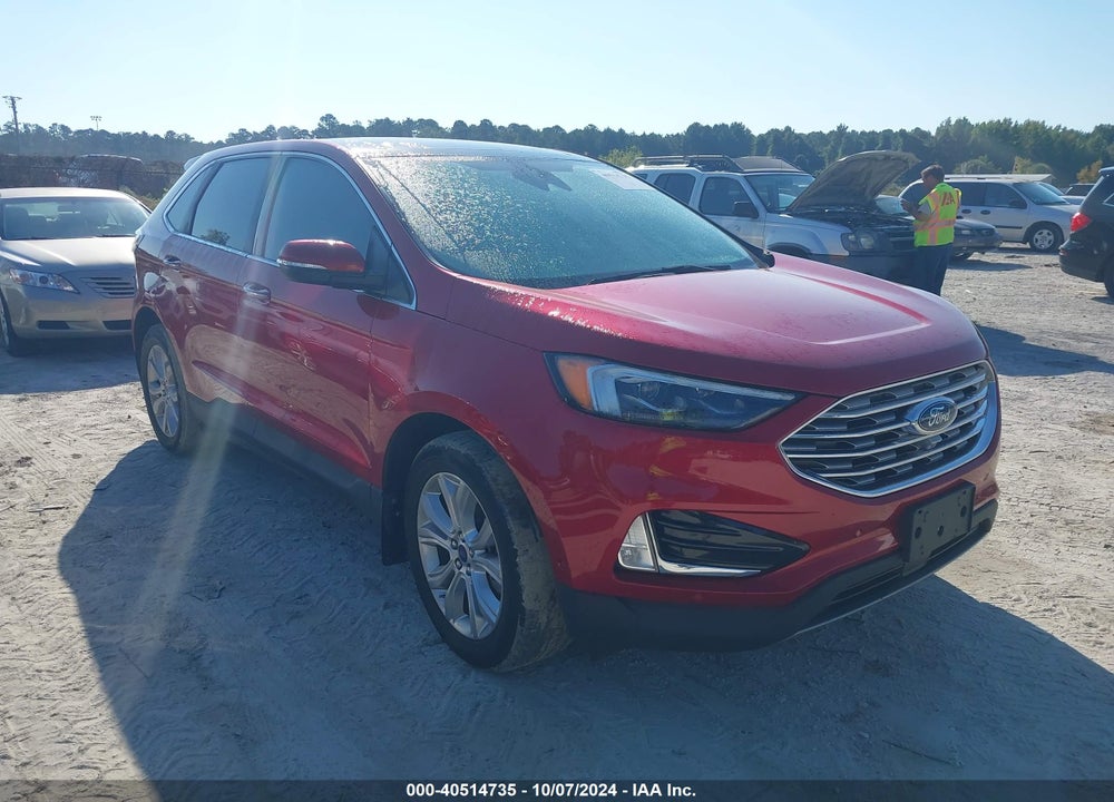 2021 FORD EDGE TITANIUM VIN: 2FMPK3K97MBA57897
