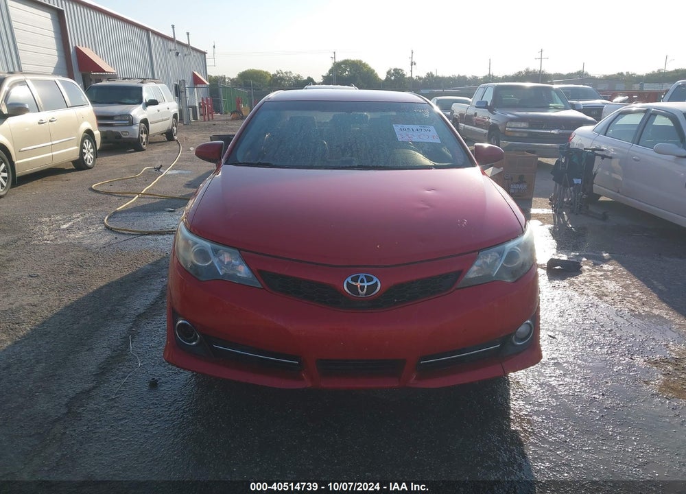 2012 TOYOTA CAMRY VIN: 4T1BF1FK0CU564679