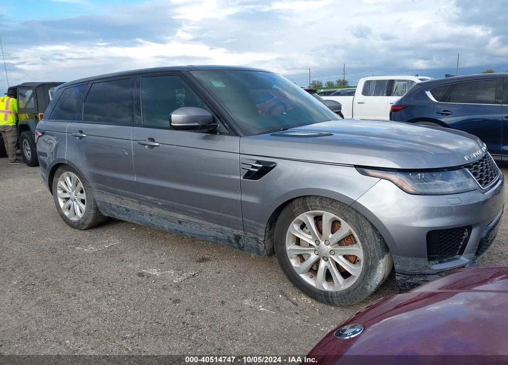 2020 LAND ROVER RANGE ROVER SPORT HSE MHEV VIN: SALWR2SU2LA879777