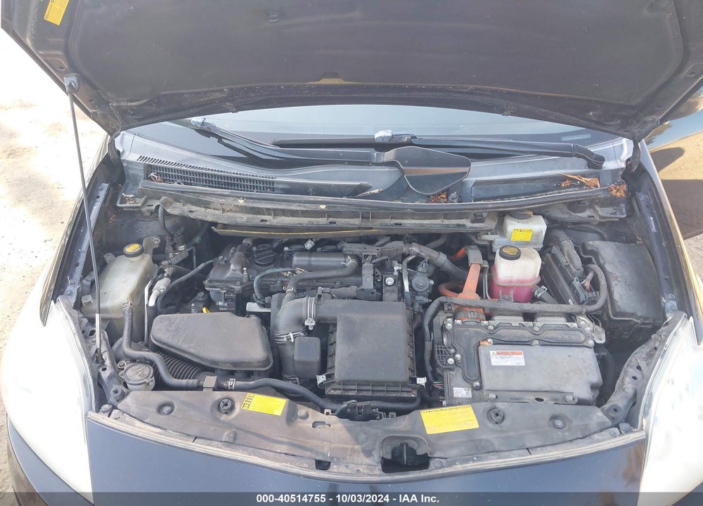2011 TOYOTA PRIUS TWO VIN: JTDKN3DUXB5343171