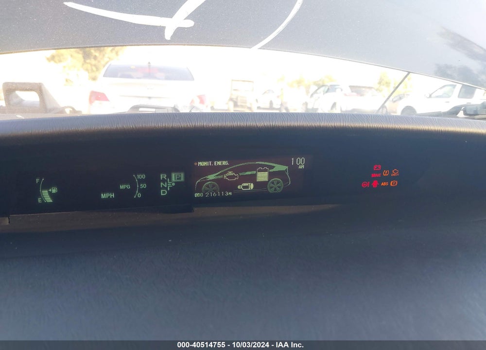 2011 TOYOTA PRIUS TWO VIN: JTDKN3DUXB5343171
