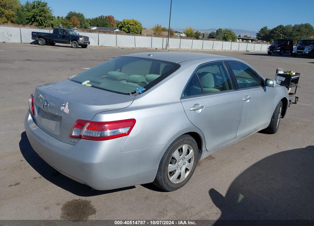 2010 TOYOTA CAMRY LE VIN: 4T1BF3EK4AU524499