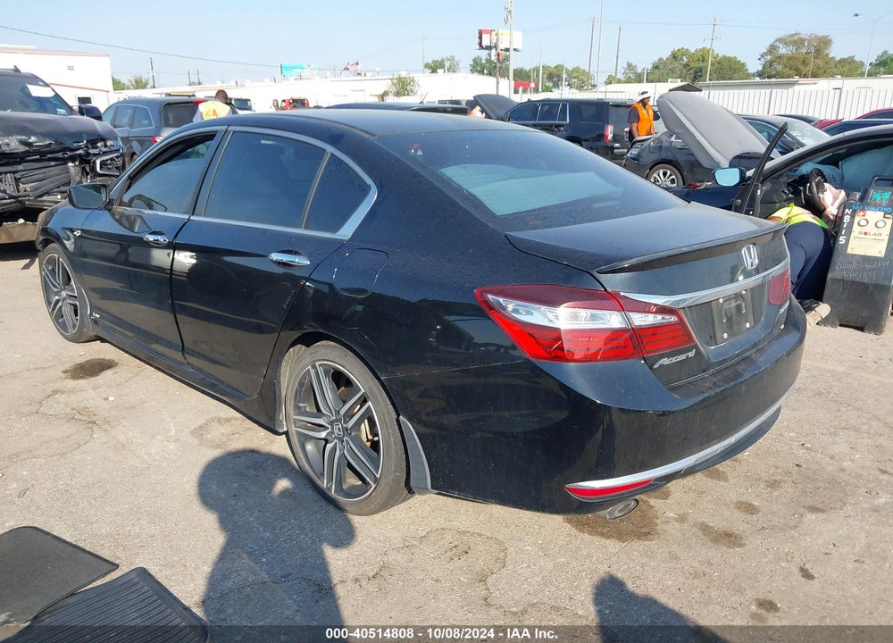 2016 HONDA ACCORD SPORT VIN: 1HGCR2F52GA035081