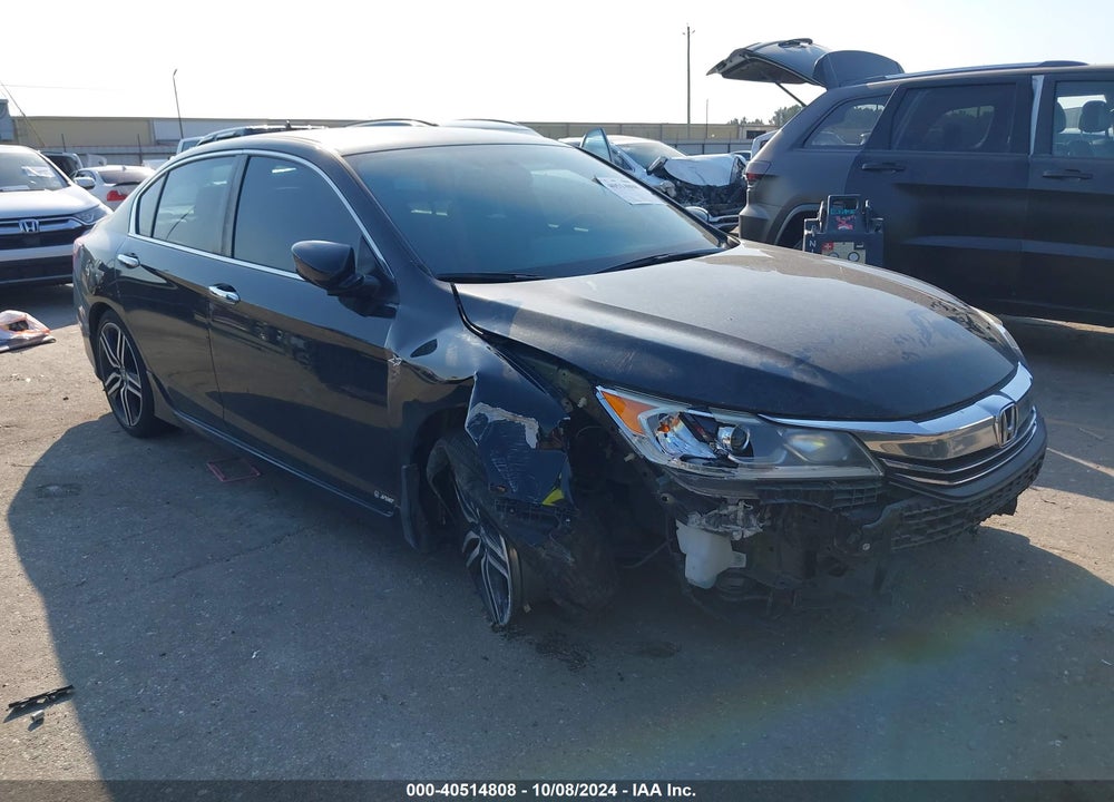 2016 HONDA ACCORD SPORT VIN: 1HGCR2F52GA035081