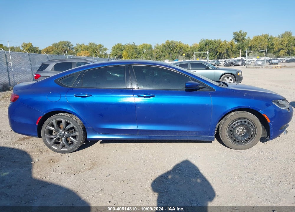 2016 CHRYSLER 200 S VIN: 1C3CCCBG8GN176568