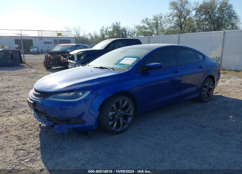 2016 CHRYSLER 200 S VIN: 1C3CCCBG8GN176568