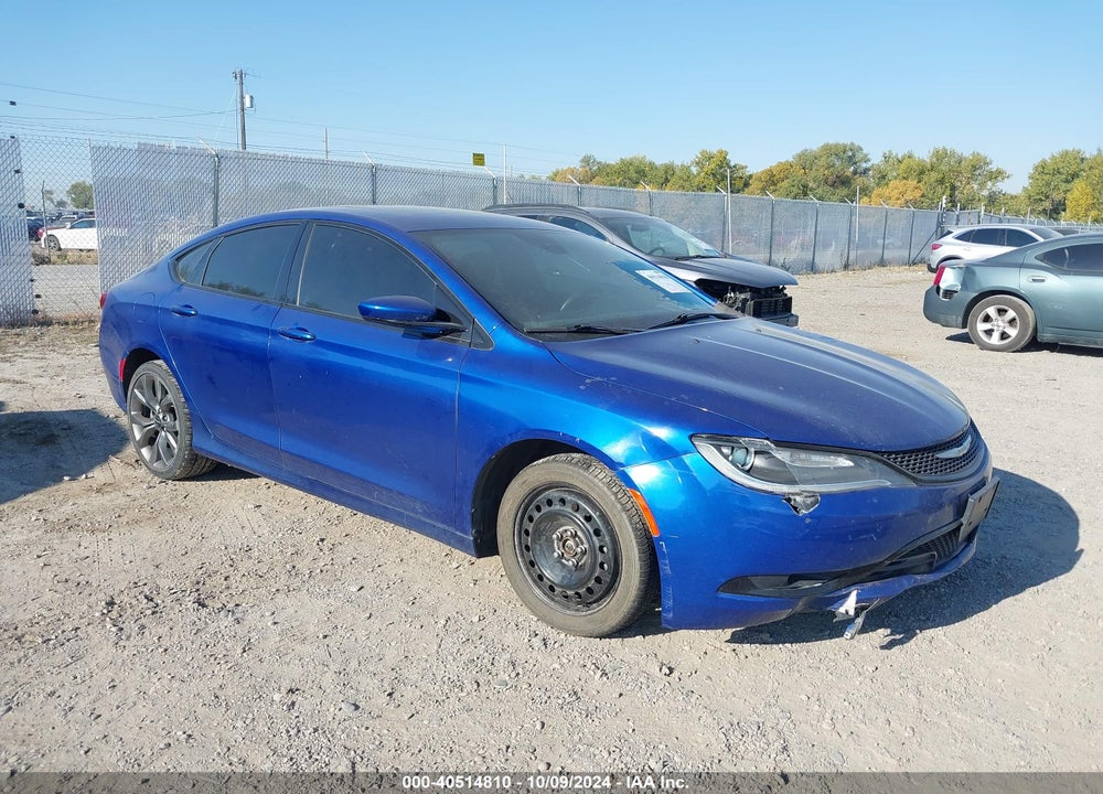 2016 CHRYSLER 200 S VIN: 1C3CCCBG8GN176568