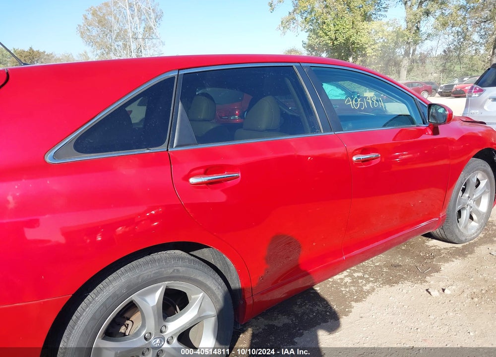 2012 TOYOTA VENZA XLE V6 VIN: 4T3BK3BB6CU068967