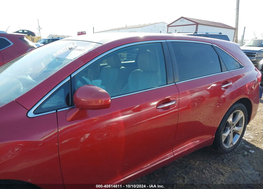 2012 TOYOTA VENZA XLE V6 VIN: 4T3BK3BB6CU068967