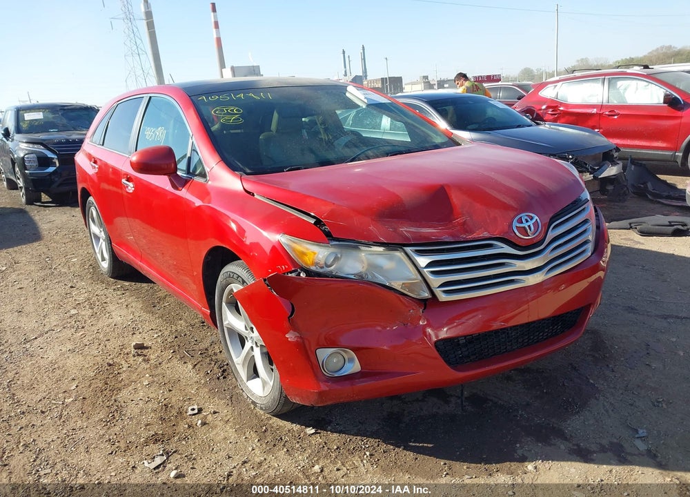 2012 TOYOTA VENZA XLE V6 VIN: 4T3BK3BB6CU068967
