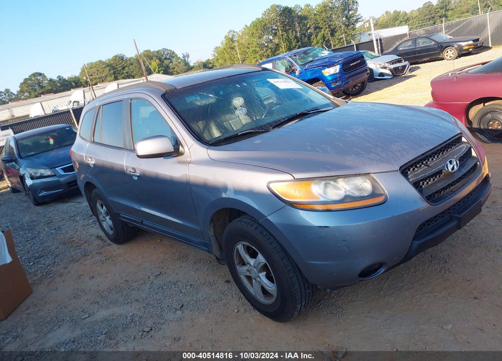 2008 HYUNDAI SANTA FE GLS VIN: 5NMSG13D68H150585