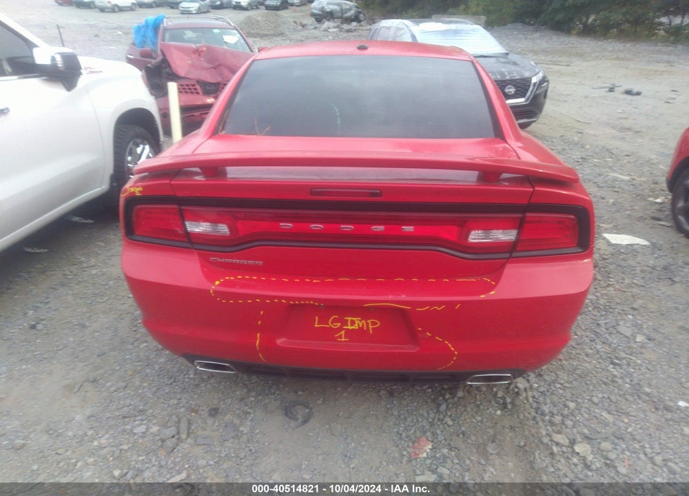 2014 DODGE CHARGER SE VIN: 2C3CDXBG5EH254430