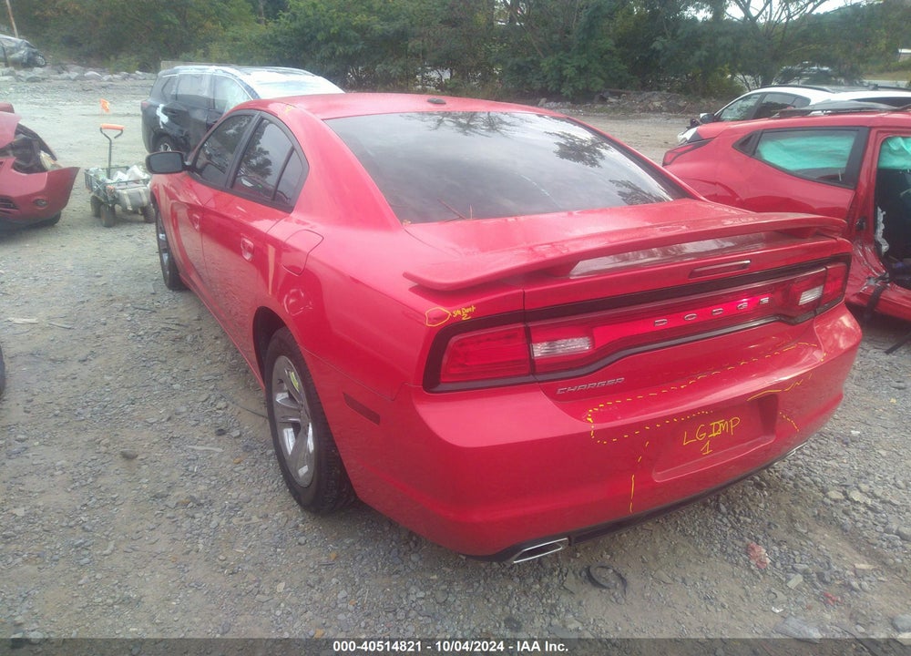 2014 DODGE CHARGER SE VIN: 2C3CDXBG5EH254430