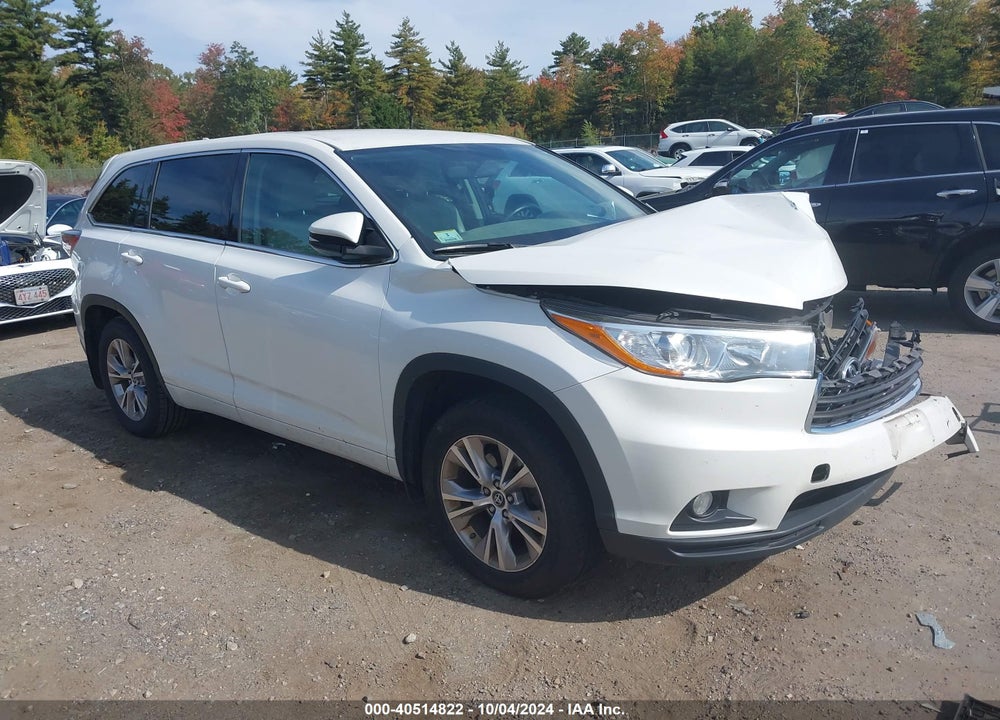 2016 TOYOTA HIGHLANDER LE PLUS V6 VIN: 5TDBKRFH2GS345588