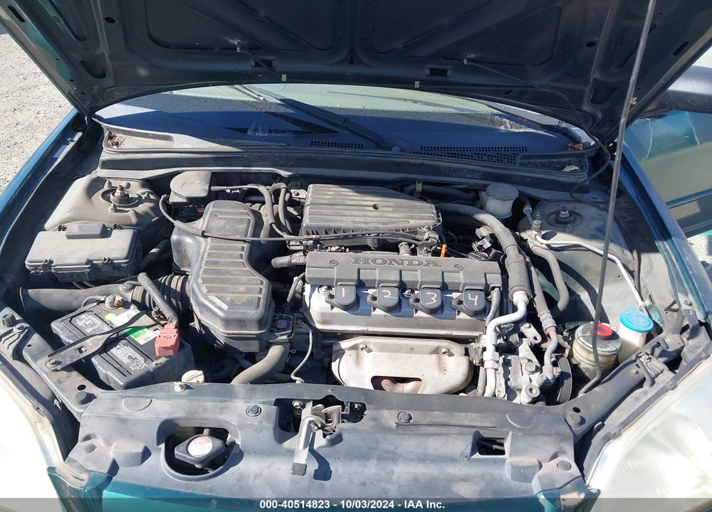 2002 HONDA CIVIC LX VIN: 2HGES16532H542184