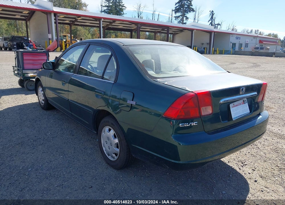 2002 HONDA CIVIC LX VIN: 2HGES16532H542184