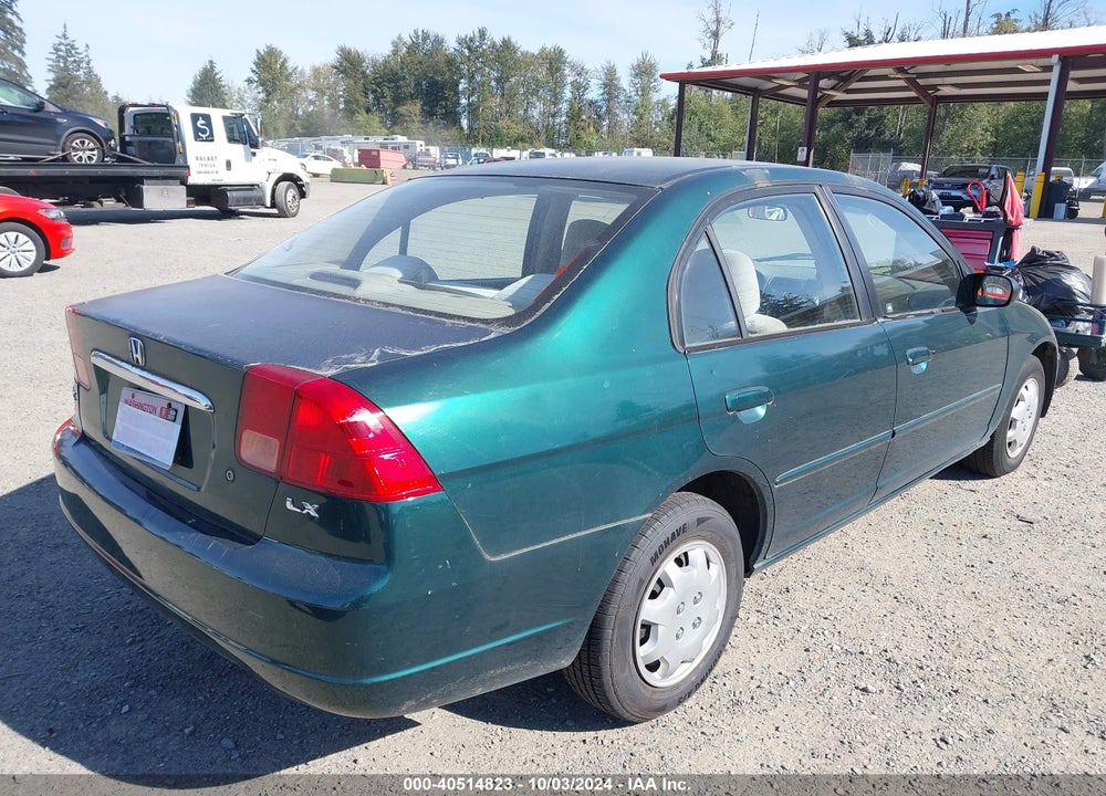 2002 HONDA CIVIC LX VIN: 2HGES16532H542184