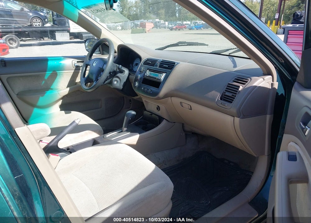 2002 HONDA CIVIC LX VIN: 2HGES16532H542184