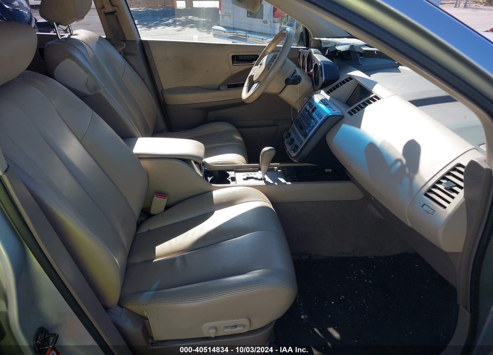 2005 NISSAN MURANO SL VIN: JN8AZ08T85W313783