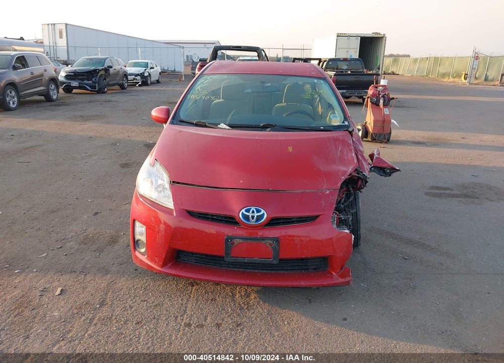 2010 TOYOTA PRIUS VIN: JTDKN3DU6A5065836