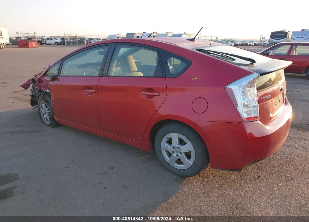 2010 TOYOTA PRIUS VIN: JTDKN3DU6A5065836