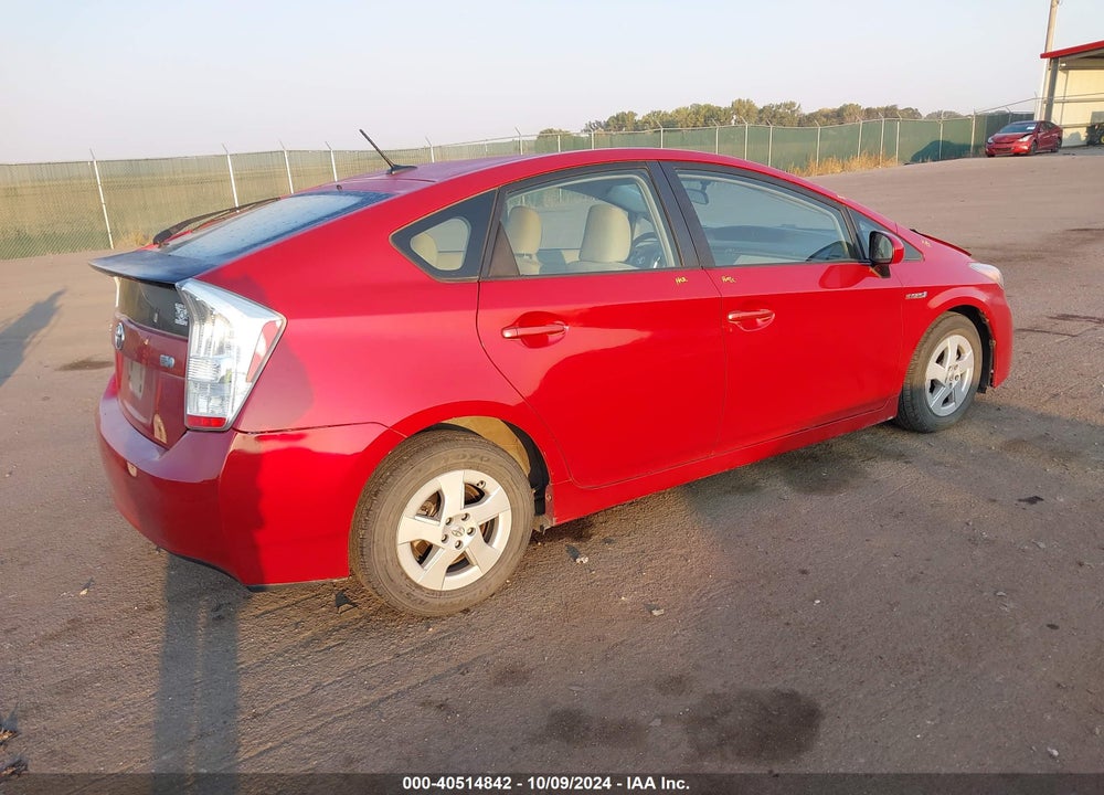 2010 TOYOTA PRIUS VIN: JTDKN3DU6A5065836