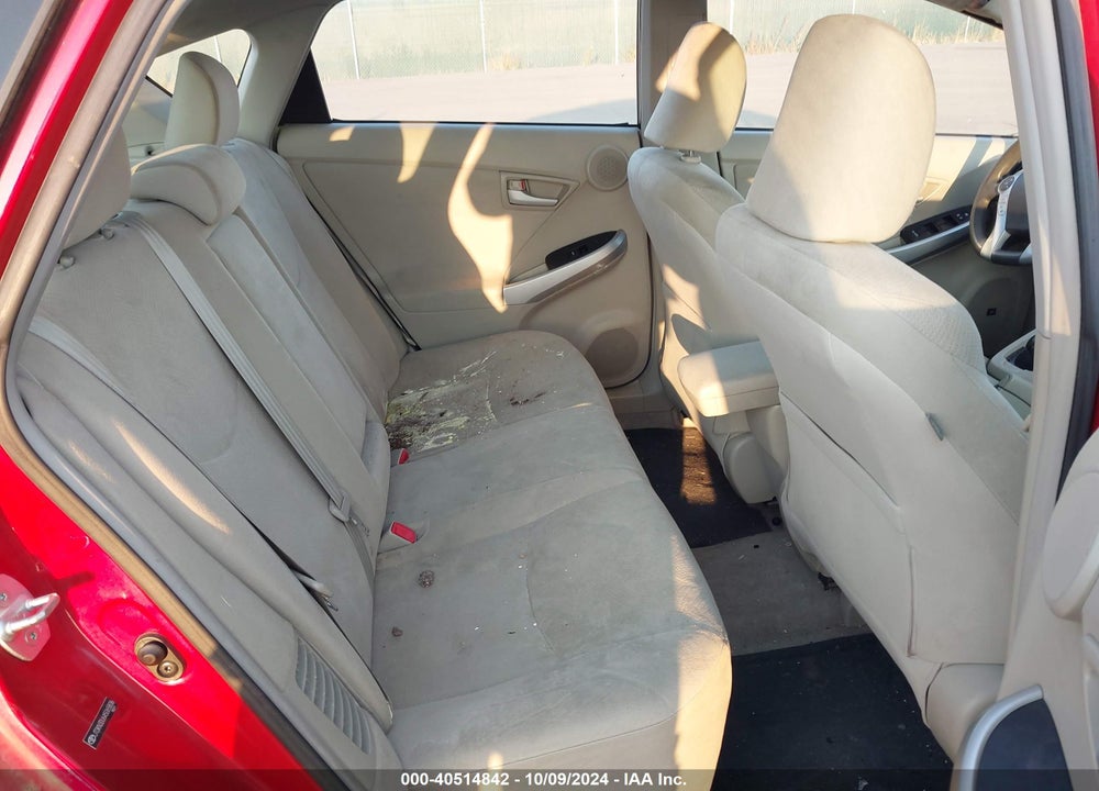 2010 TOYOTA PRIUS VIN: JTDKN3DU6A5065836
