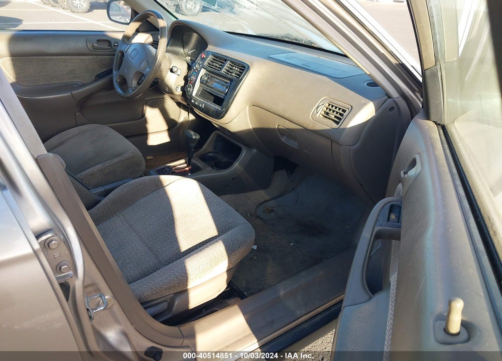 2000 HONDA CIVIC LX VIN: 1HGEJ6678YL045144