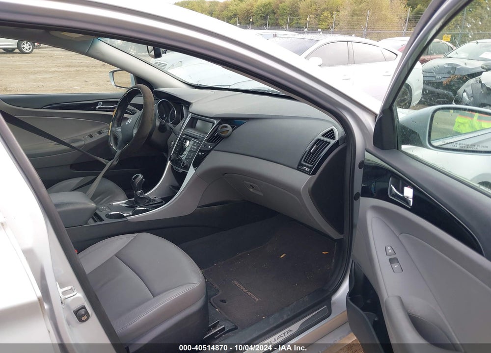 2011 HYUNDAI SONATA LIMITED VIN: 5NPEC4AC1BH008014