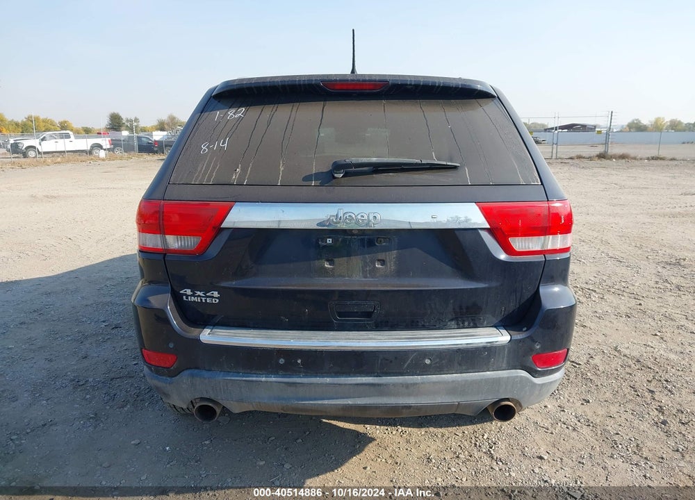 2011 JEEP GRAND CHEROKEE LIMITED VIN: 1J4RR5GT0BC590481