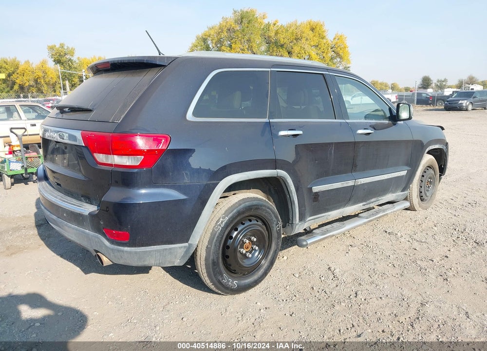 2011 JEEP GRAND CHEROKEE LIMITED VIN: 1J4RR5GT0BC590481