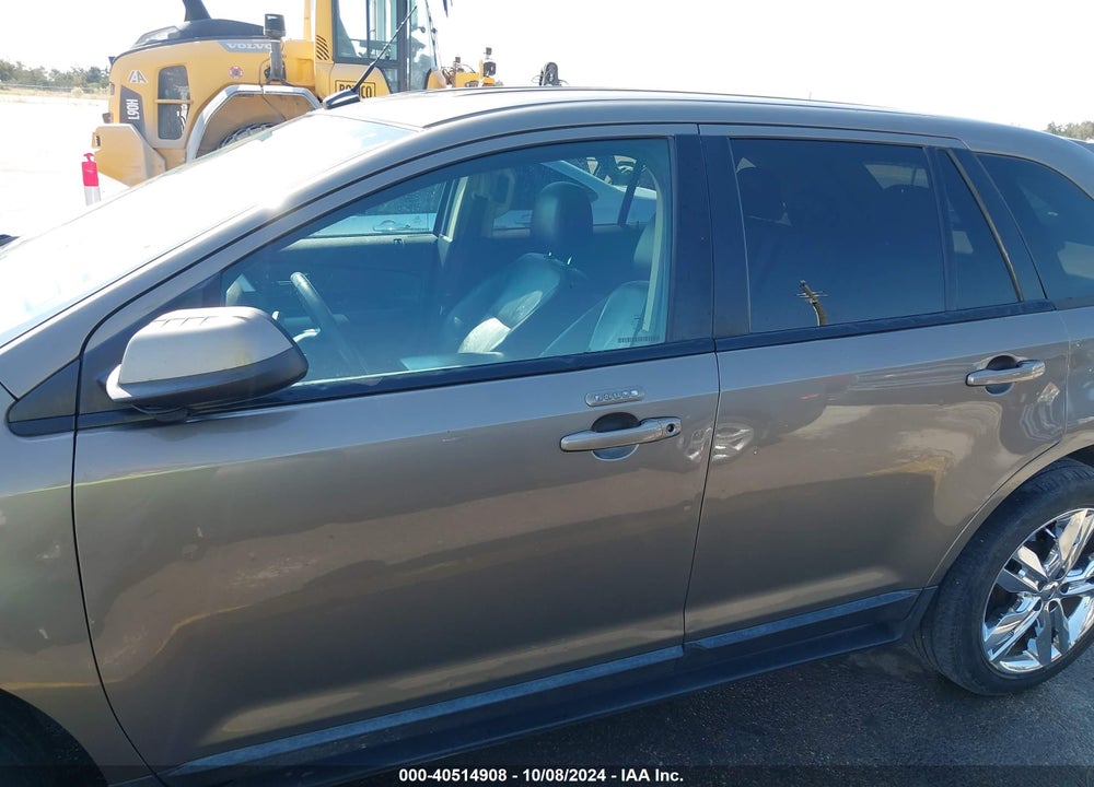 2012 FORD EDGE SEL VIN: 2FMDK3J95CBA88861