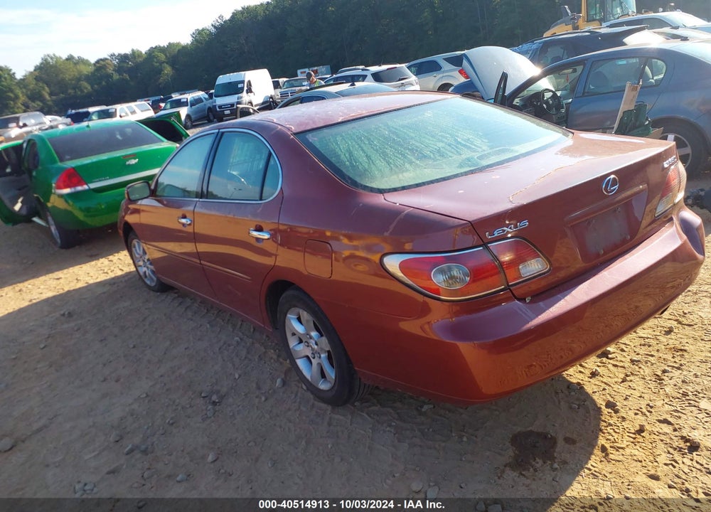 2004 LEXUS ES 330 VIN: JTHBA30G845020671