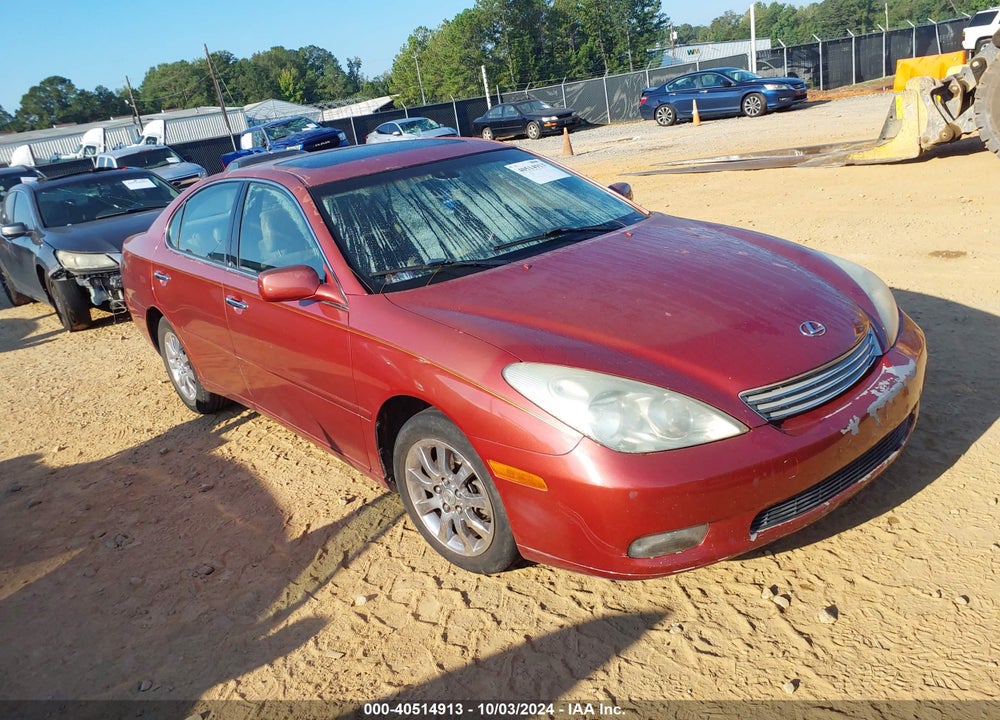 2004 LEXUS ES 330 VIN: JTHBA30G845020671