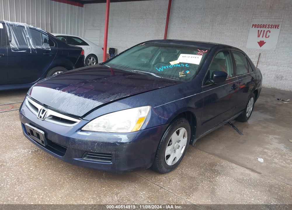 2006 HONDA ACCORD 2.4 LX VIN: 3HGCM56436G705728
