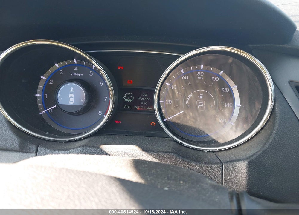 2011 HYUNDAI SONATA SE VIN: 5NPEC4AC8BH291544