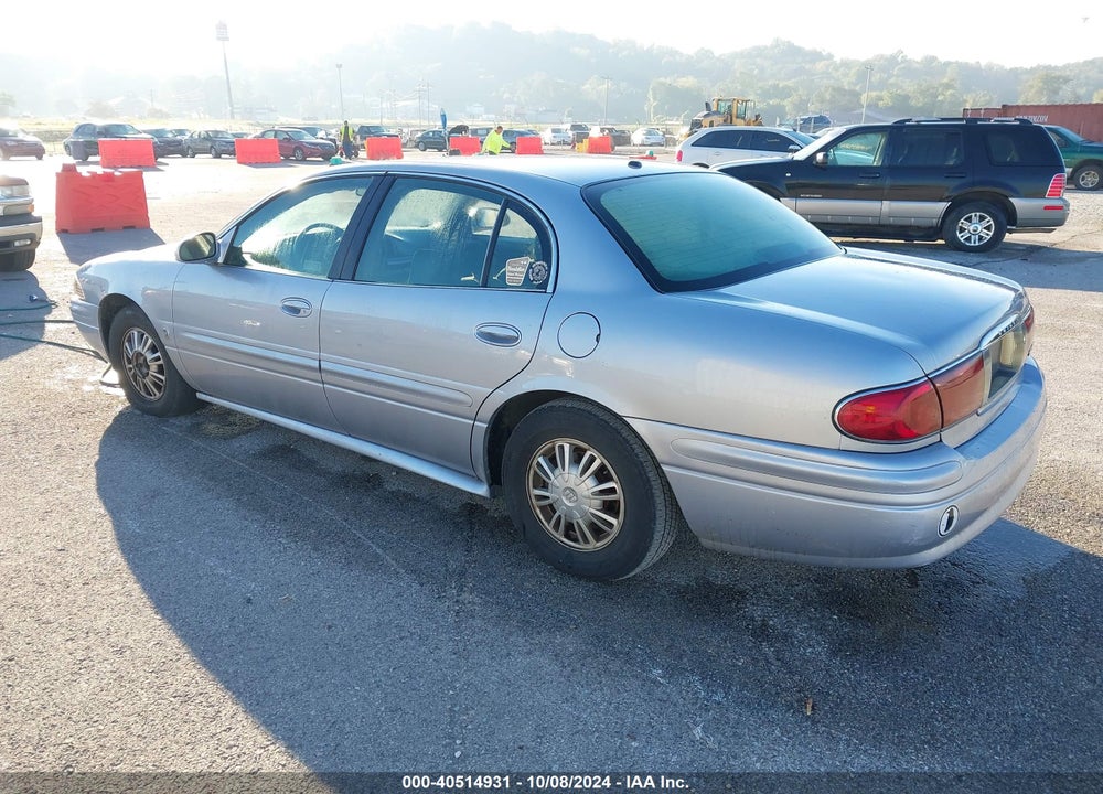2005 BUICK LESABRE CUSTOM VIN: 1G4HP52K75U172483