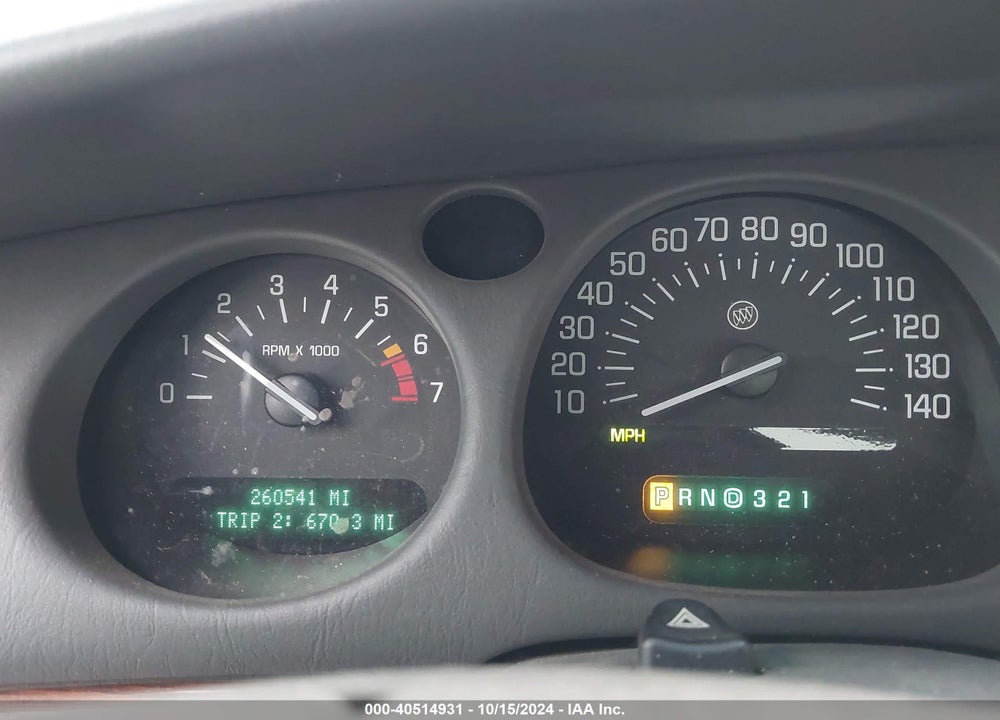 2005 BUICK LESABRE CUSTOM VIN: 1G4HP52K75U172483