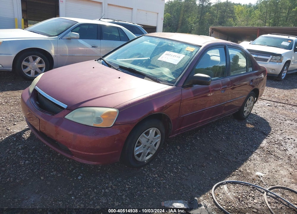 2003 HONDA CIVIC LX VIN: 2HGES16513H619667