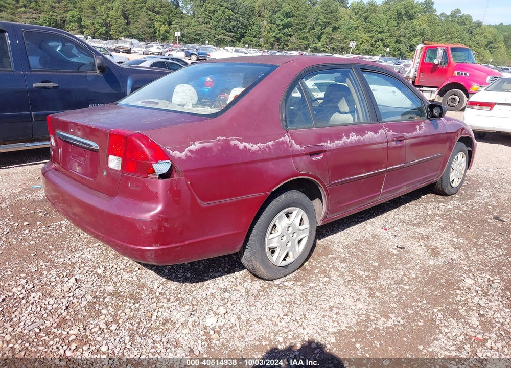 2003 HONDA CIVIC LX VIN: 2HGES16513H619667